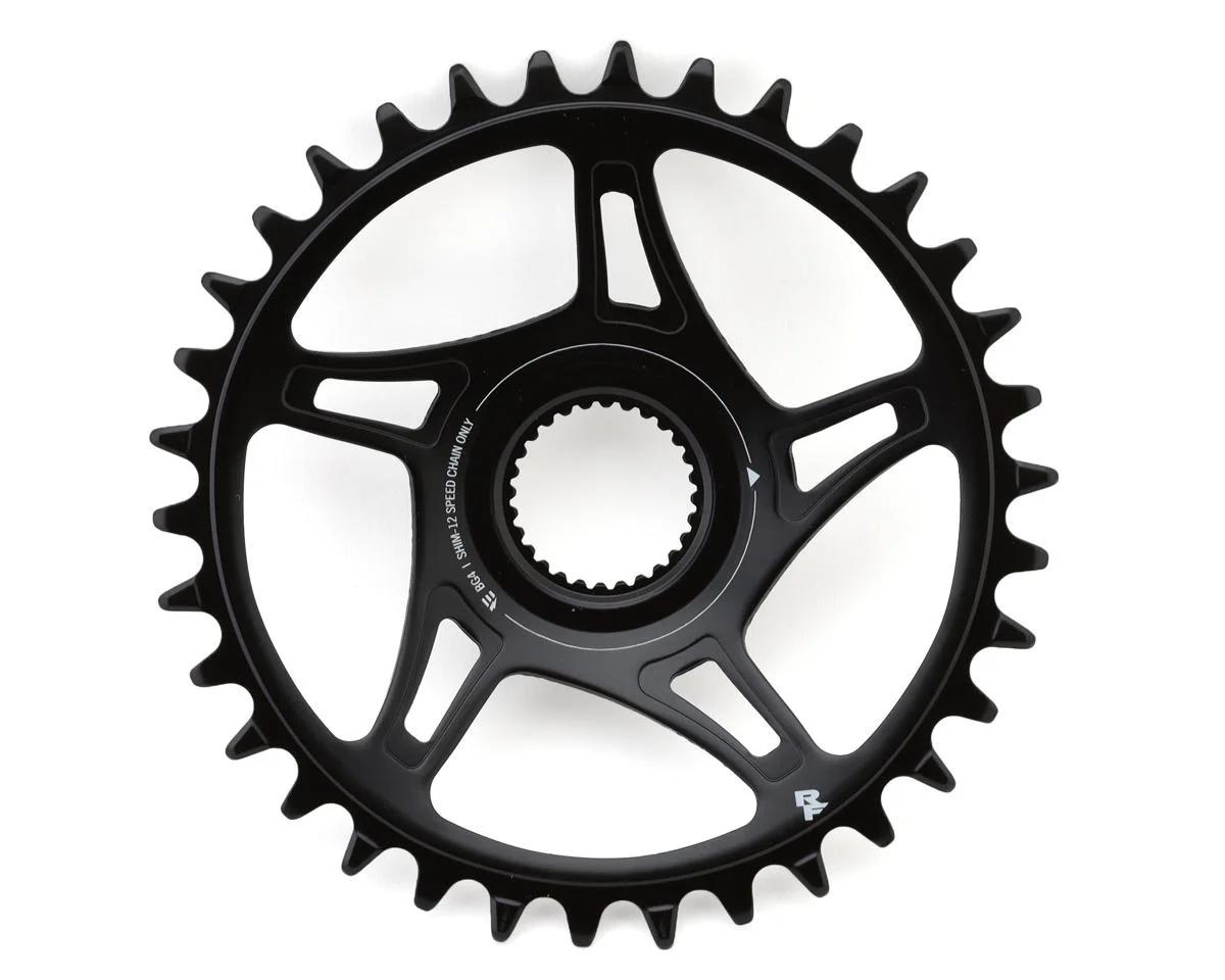 Race Face Bosch G4 eMTB Direct Mount Chainring (Black) (1 x 12 Speed) (Single) (55mm Chainline) (34T)